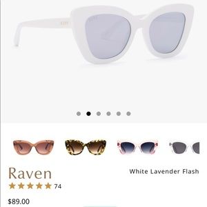 Like New Diff Sunglasses & Case